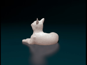 Cat lying down Model do druku 3D