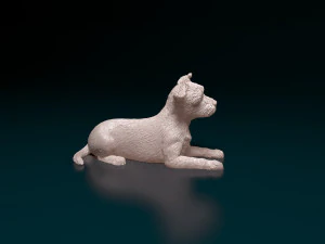 Yorkshire terrier dog 8 3D Print Model