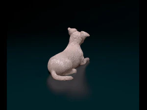 Yorkshire terrier dog 8 3D Print Model