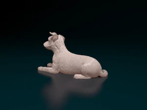 Yorkshire terrier dog 8 3D Print Model