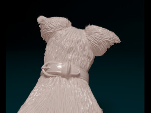 Yorkshire terrier dog 8 3D 打印模型