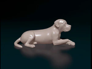 Scott American Bulldog 3D Print Model