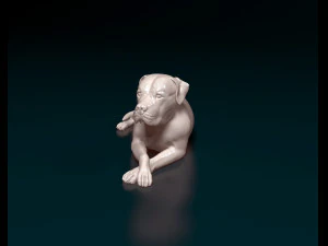 Scott American Bulldog 3D Print Model