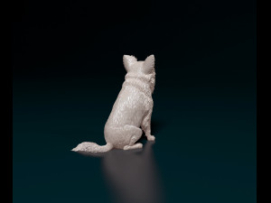 Chihuahua long haired 4 3D Принт Модель