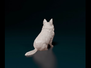 Long haired Chihuahua 05 Model Cetak 3D
