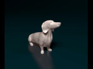 Такса 05 3D Принт Модель