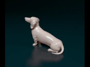 Dachshund 05 3D Print Model