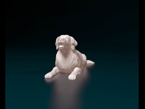 Golden retriever 06 Modelo de impresión 3D