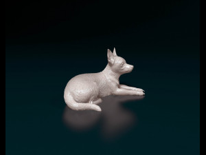 Chihuahua dog 03 3D 打印模型