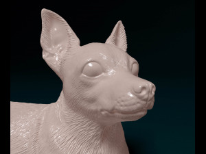 Chihuahua dog 03 3D 打印模型
