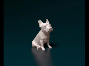bulldog franc&eacute;s 010 Modelo de impresión 3D