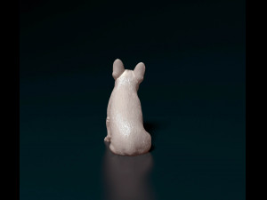 French bulldog 010 Modelo de Impressão 3D