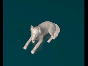 German shepherd 05 Model Cetak 3D
