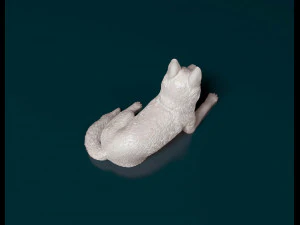 German shepherd 05 3D Print Model