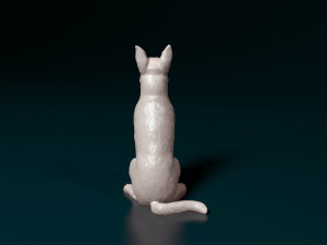 German Shepherd 06 3Dプリントモデル