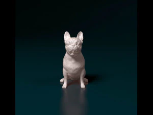 French bulldog 011 3D Print Model