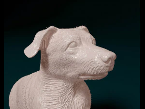 Corgi cross dog 3D Print Model