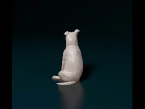 Staffordshire Bull terrier 07 3D Print Model