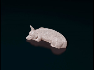 Pembroke Welsh Corgi Modèles 3D en vedette