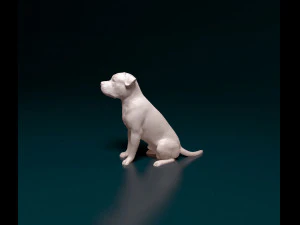 Pitbull 07 3D Print Model
