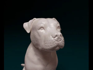 Pitbull 07 3D Print Model