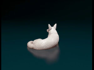 German Shepherd 07 3D Print Model