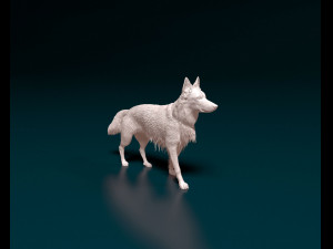 German shepherd 08 Modelo de impresión 3D