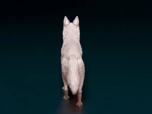 German shepherd 08 3D Print Model