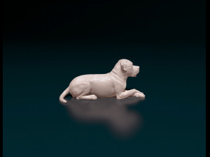 American Bulldog 05 Model Cetak 3D