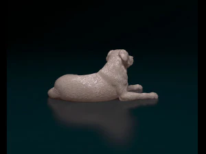 Labrador 04 3D Print Model