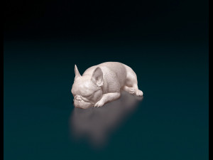 French bulldog 013 Modelo de Impressão 3D