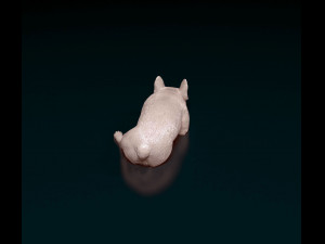 French bulldog 013 Modelo de Impressão 3D