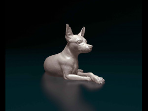 Miniature Pinscher 3D प्रिंट मॉडल