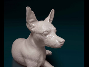 Miniature Pinscher Modelo de Impressão 3D