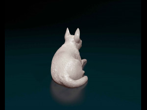 Chihuahua dog 08 Modello di stampa 3D