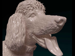 Poodle 06 Model Cetak 3D