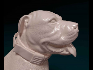 American Pitbull Modelo de Impressão 3D