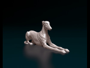 Greyhound Modelo de impresión 3D