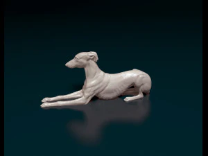 Greyhound 3D Print Model