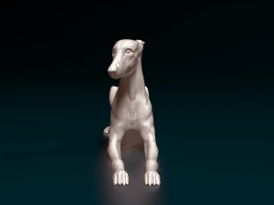 Greyhound 3D 프린트 모델