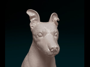 Miniature Pinscher Modello di stampa 3D