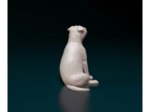 Staffordshire Bullterrier 08 3D Print Model