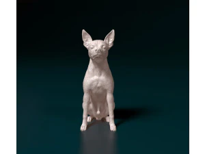 Toy terrier 3D Print Model