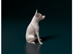 Toy terrier 3D Print Model