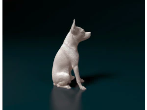 Toy terrier 3D Print Model