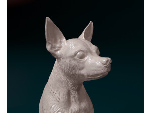 Toy terrier 3D Print Model