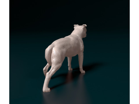 American Pitbull Modelo de Impressão 3D