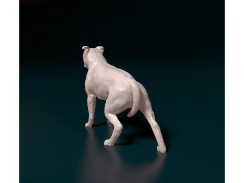 American Pitbull Modelo de Impressão 3D