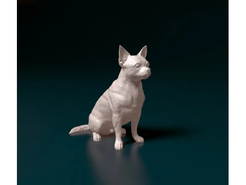 Pinscher Chihuahua Modelo de Impressão 3D