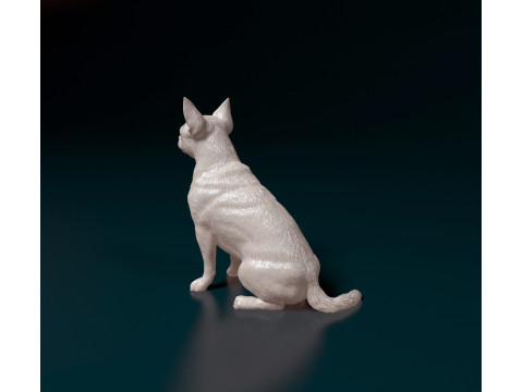 Chihuahua Pinscher Modelo de Impressão 3D